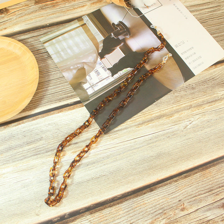 Fashionable Glasses Holder Chain Made of Acrylic Stornfield