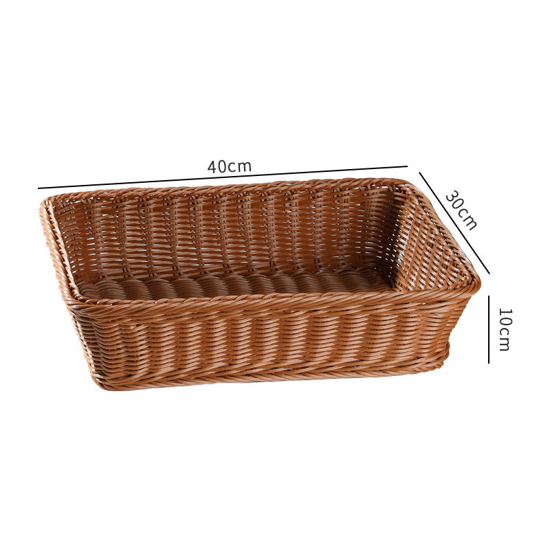 Large Rectangular Woven Storage Tray Stornfield