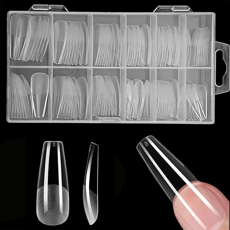 Clear Soft Gel Nail Tip Set Stornfield