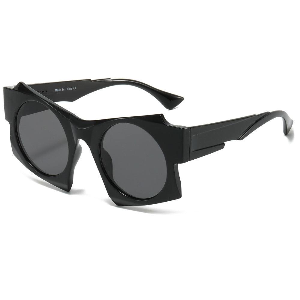 Contemporary Round Frame Sunglasses Stornfield