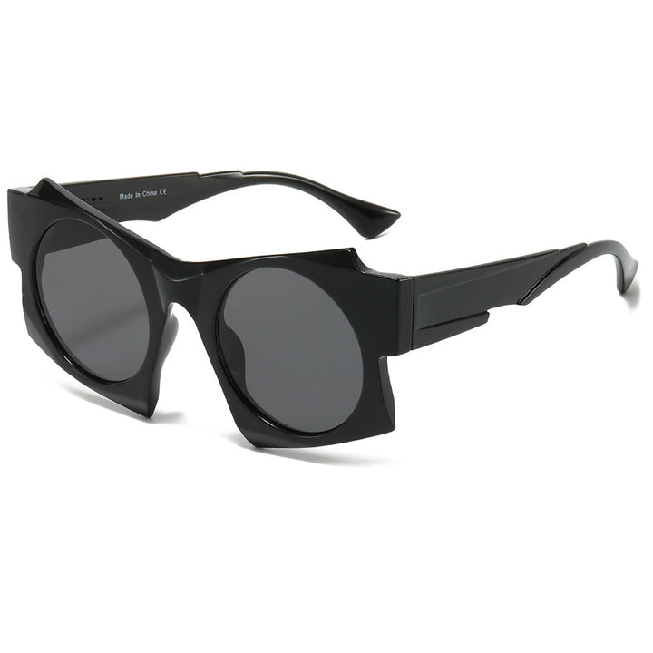 Contemporary Round Frame Sunglasses Stornfield