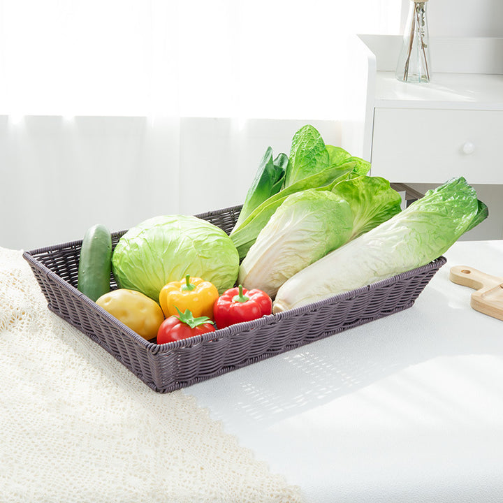 Versatile Storage Wicker Basket Stornfield