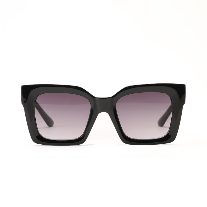 Women's trendy square sunglasses with transparent frame Stornfield
