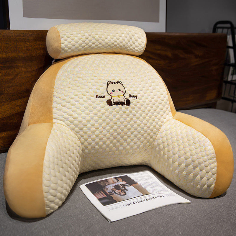 Ergonomic sleep and back support pillow Stornfield