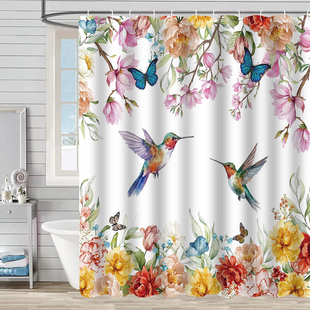 Nature-Inspired Shower Curtain Stornfield
