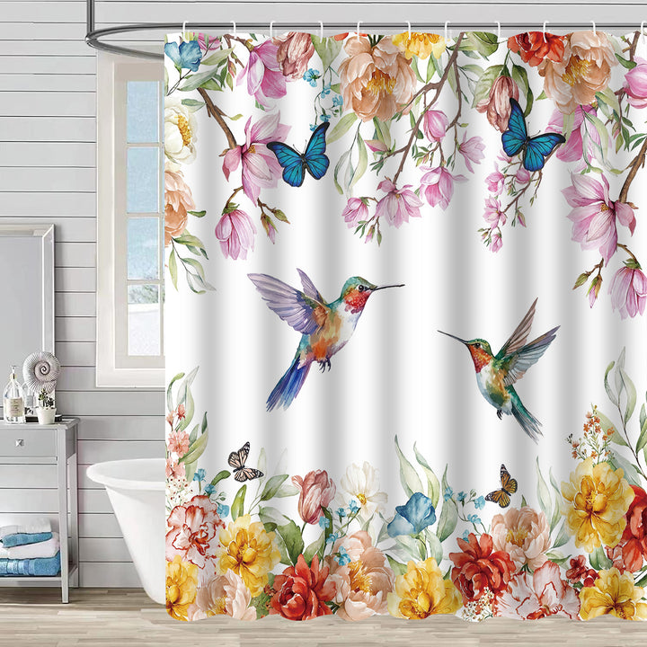 Nature-Inspired Shower Curtain Stornfield