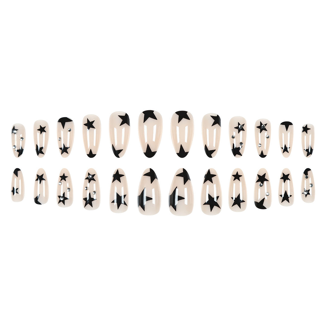 Star-Accented Stiletto Press-On Nails Stornfield