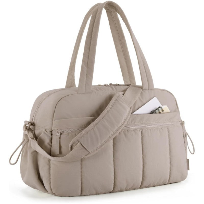 Multifunctional Tote Bag with Padded Interior and Removable Shoulder Strap Stornfield