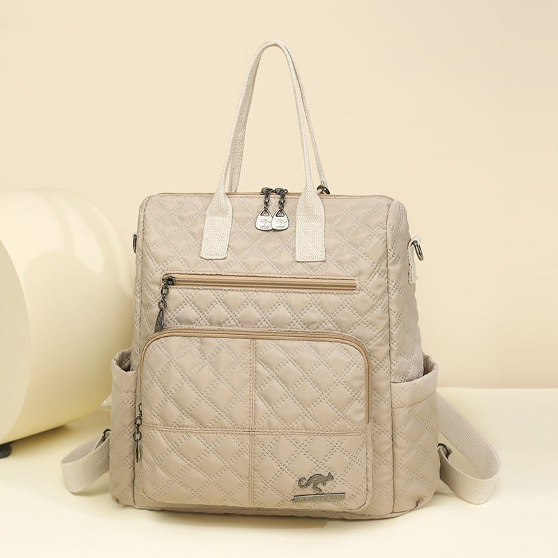 Quilted Multi-Functional Tote Backpack Stornfield