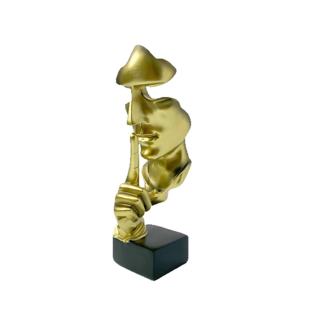 Artful figure with shield motif Stornfield