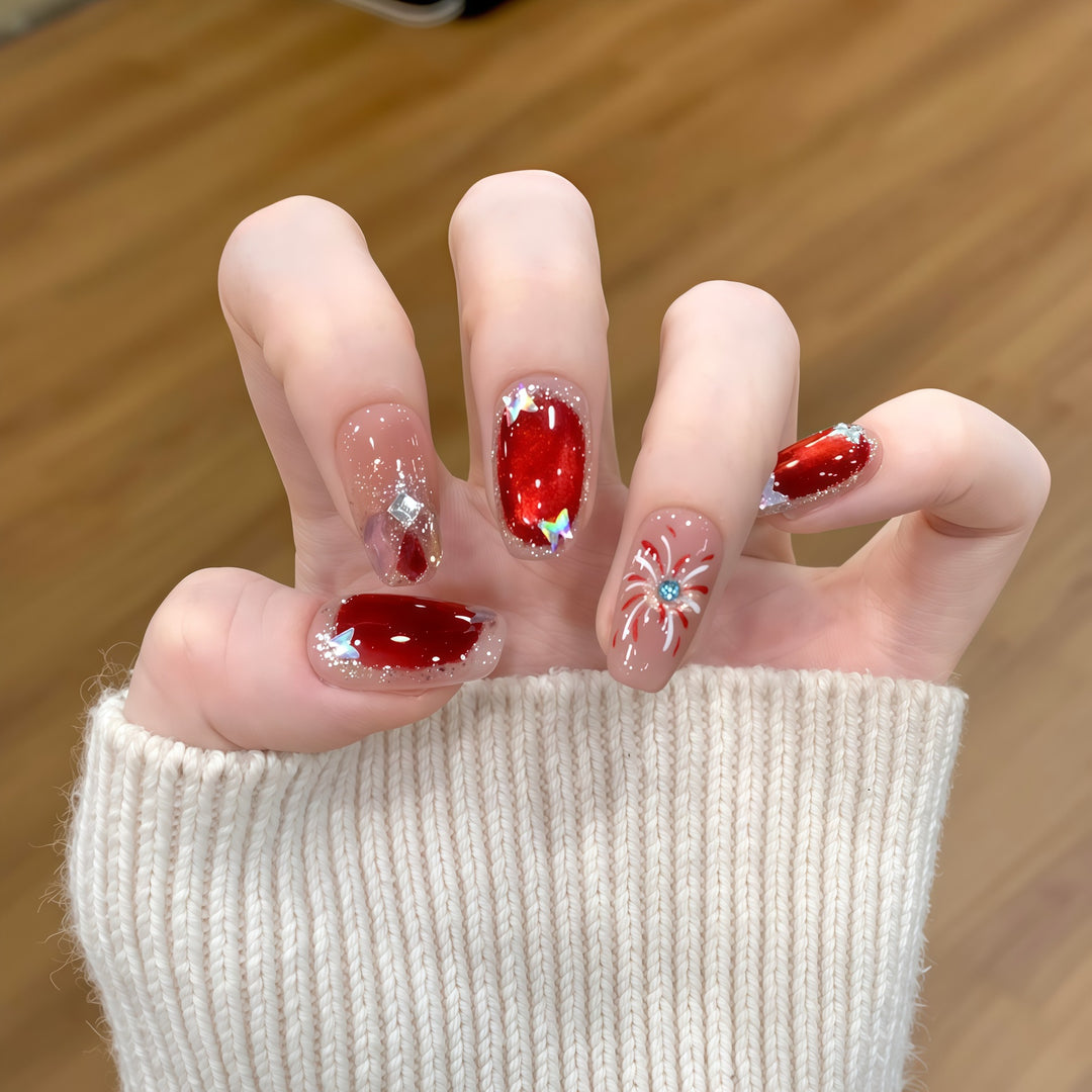 Glittering artificial nails Stornfield