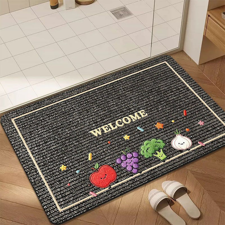 Cat-Themed Welcome Mat