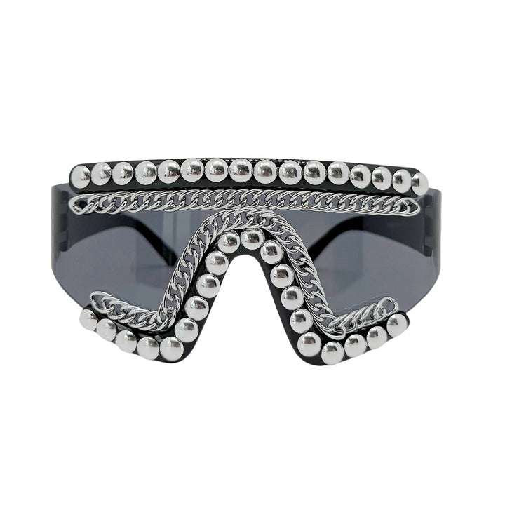 Women's fashion sunglasses with luxurious chain frame and shimmering accents Stornfield