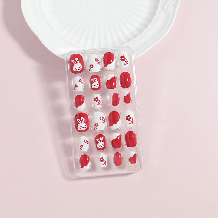 Decorative Press-On Nail Set Stornfield