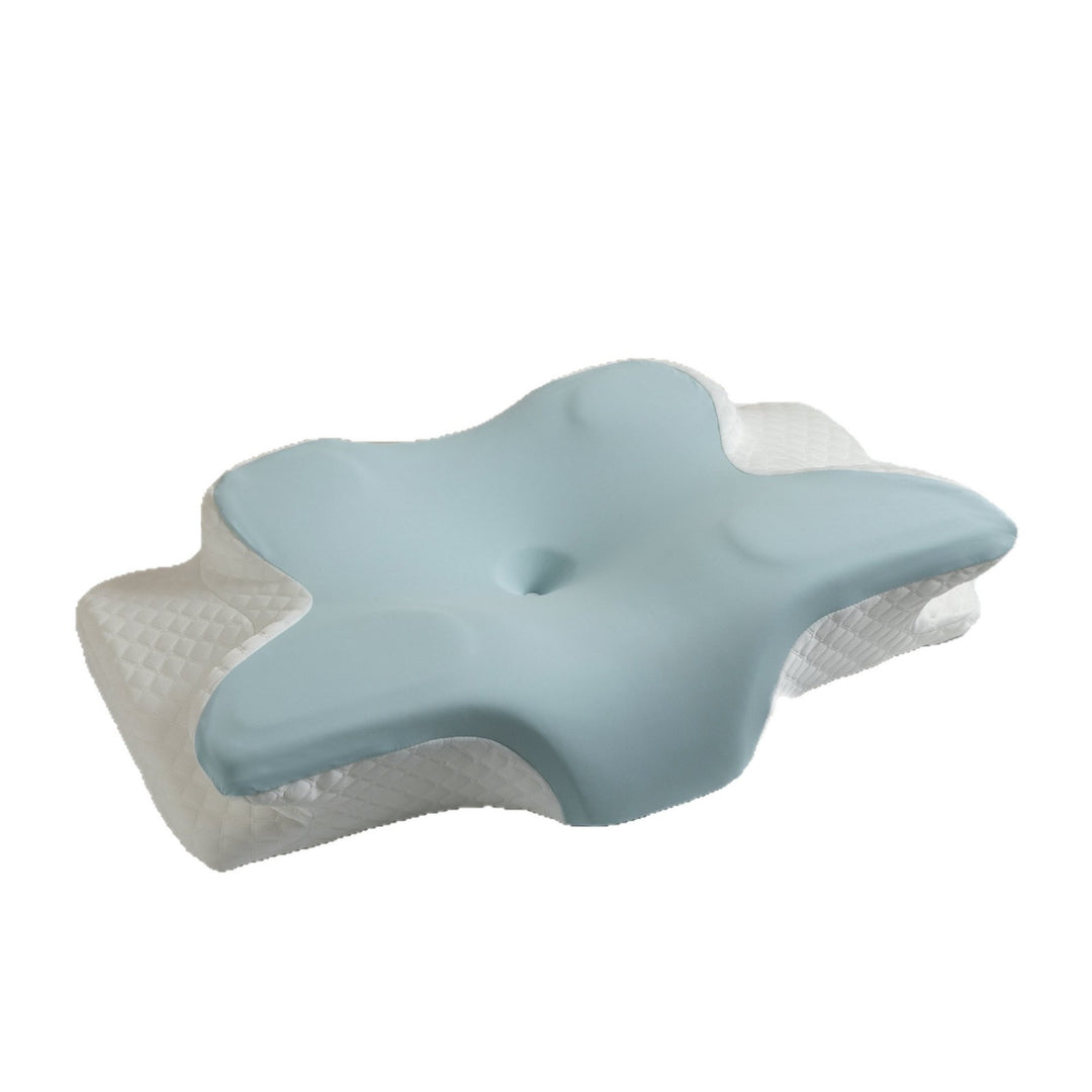 Ergonomic pillow with contoured design for optimal sleep Stornfield