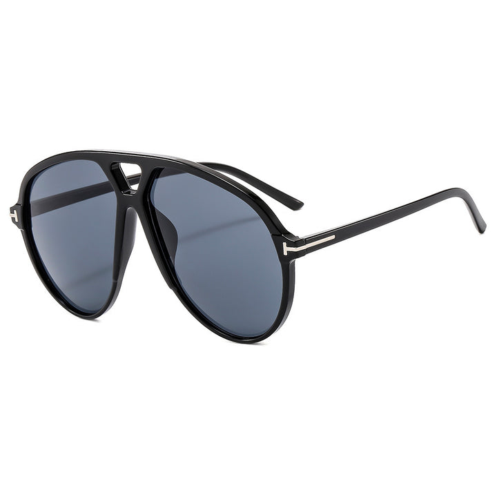 Oversized Aviator-Style Sunglasses Stornfield