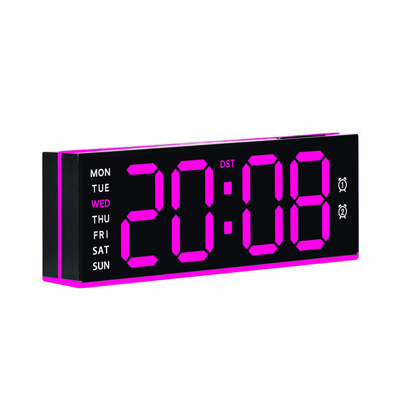 Digital alarm clock with large LED display and dual alarm function Stornfield