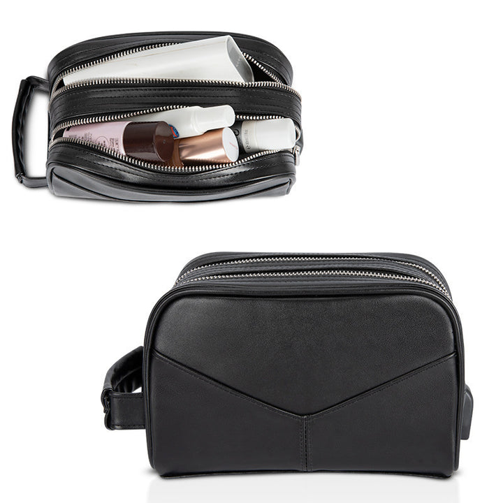 Premium Vegan Leather Toiletry Bag