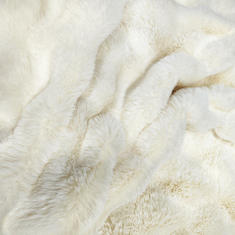 Women luxurious and super soft fleece blanket Stornfield