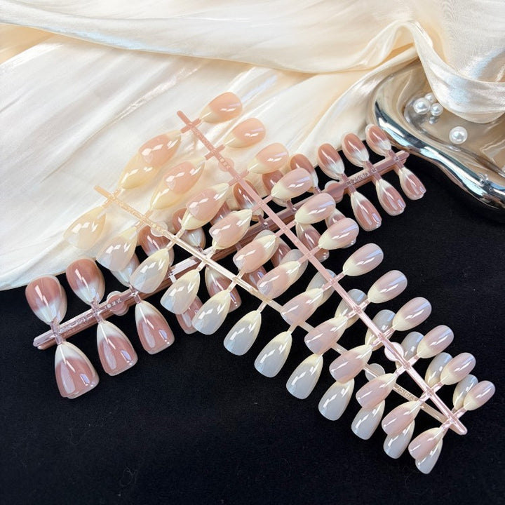 Natural Glossy Press-On Nail Set Stornfield