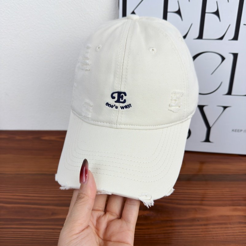 Unisex Distressed Denim Cap Stornfield