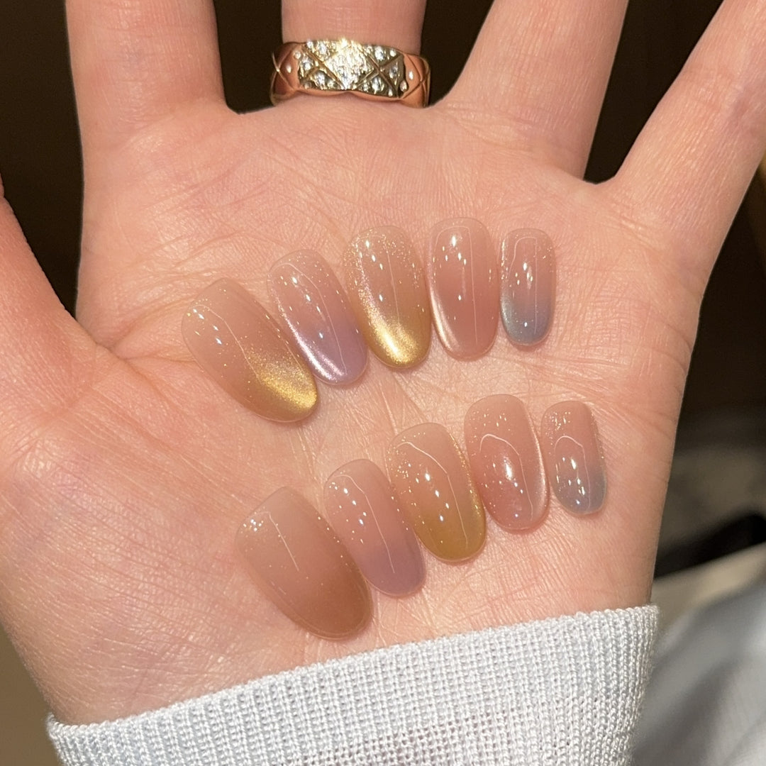 Acrylic Nail Set with Gradient Stornfield