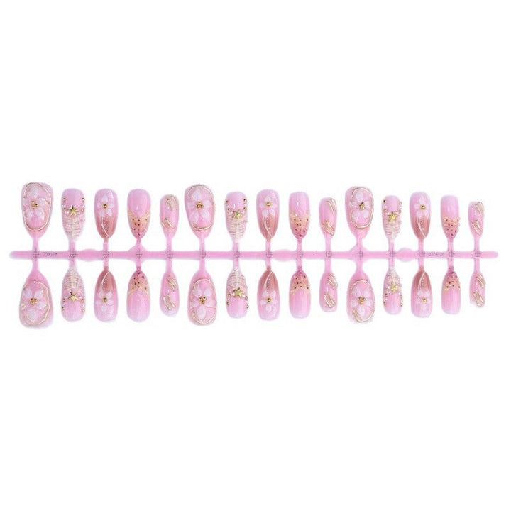 Artistic Press-On Nail Design Stornfield