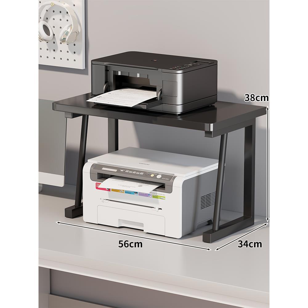 Two-Tier Compact Countertop Appliance Stand Elevated Shelf for Microwave and Small Kitchen Appliances