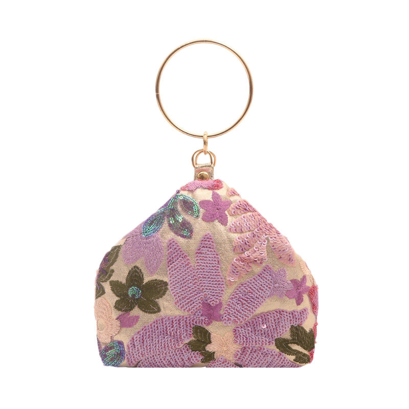 Elegant Embroidered Clutch
