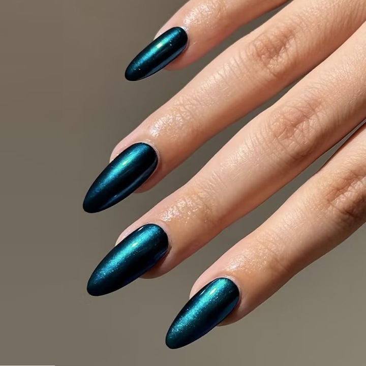 Premium Glossy Stiletto Press-On Nails Stornfield