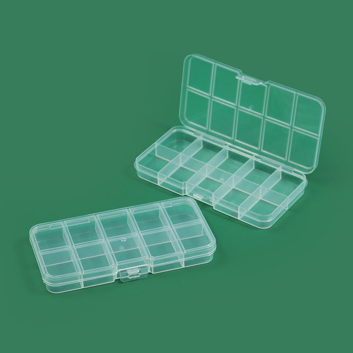 Modular Transparent Multi-Compartment Storage Case Stornfield