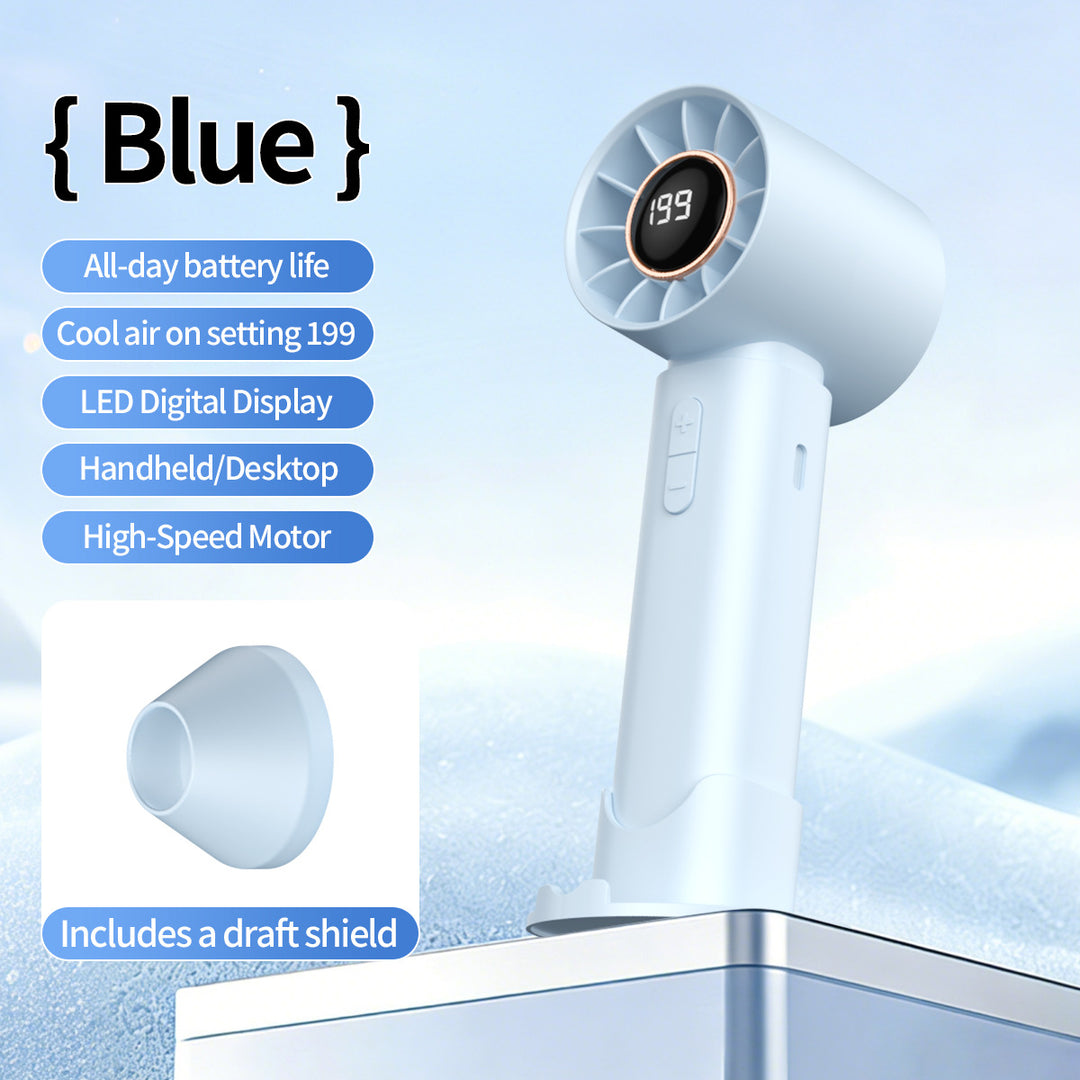 Unisex High-Performance Portable Handheld Fan Stornfield