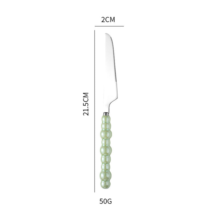Elegant finger food fork with non-slip handle Stornfield