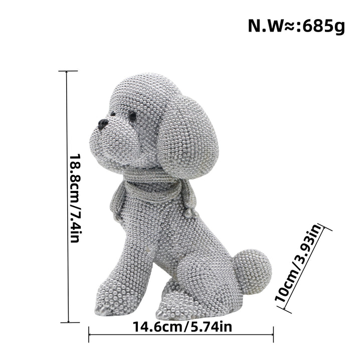 Decorative dog figure in modern design Stornfield