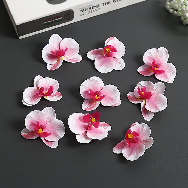 Artificial Orchid Flower Accents for Home Decor