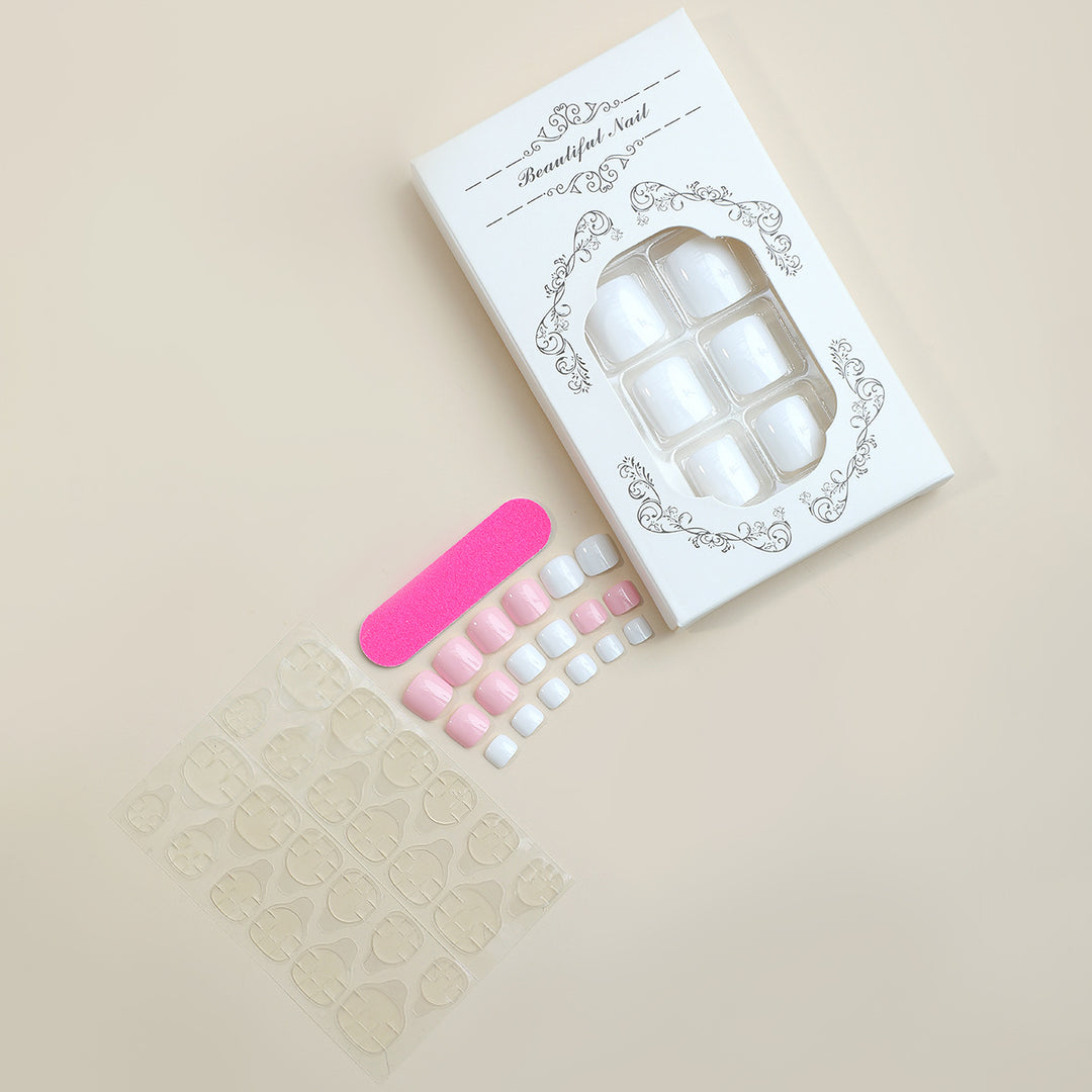Artistic Press-On Nail Kit with Customizable Shapes Stornfield