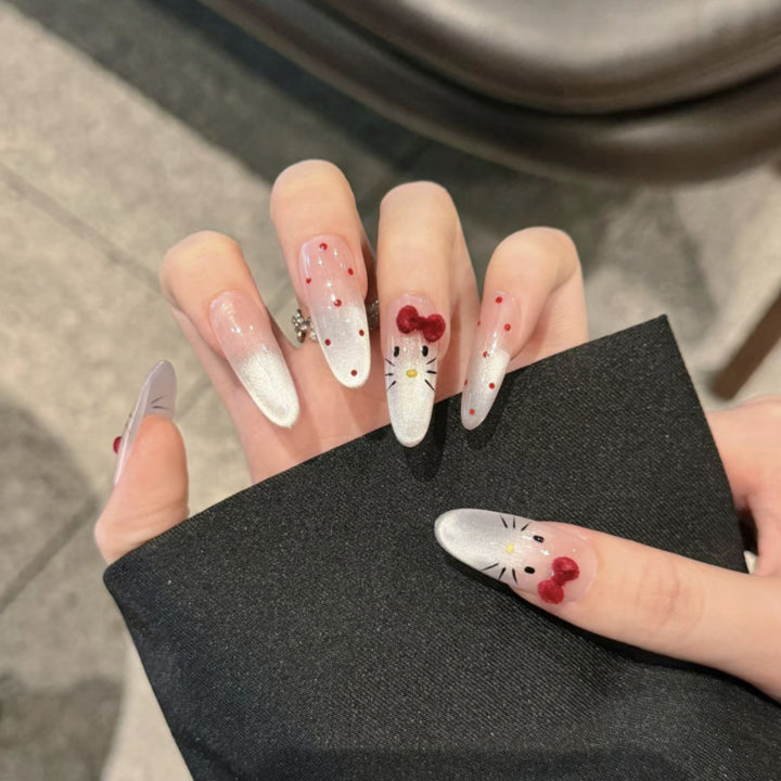 Trendy Ombre Leopard Print Press-On Nails Stornfield