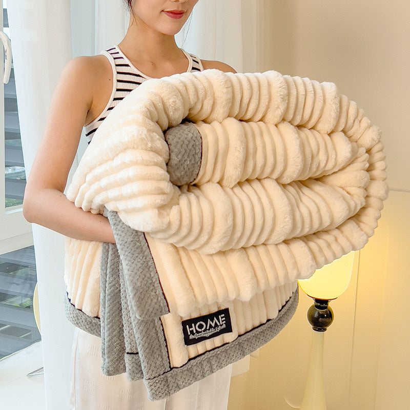 Ultra-Soft Reversible Fleece Blanket Stornfield