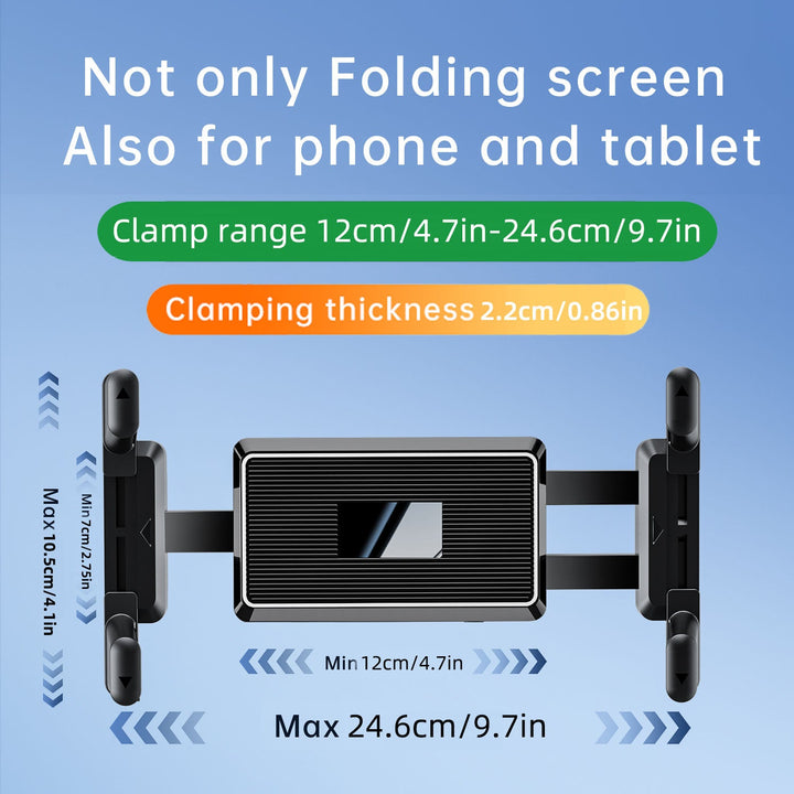 adjustable telescopic car windshield tablet holder with heavy duty suction mount Stornfield