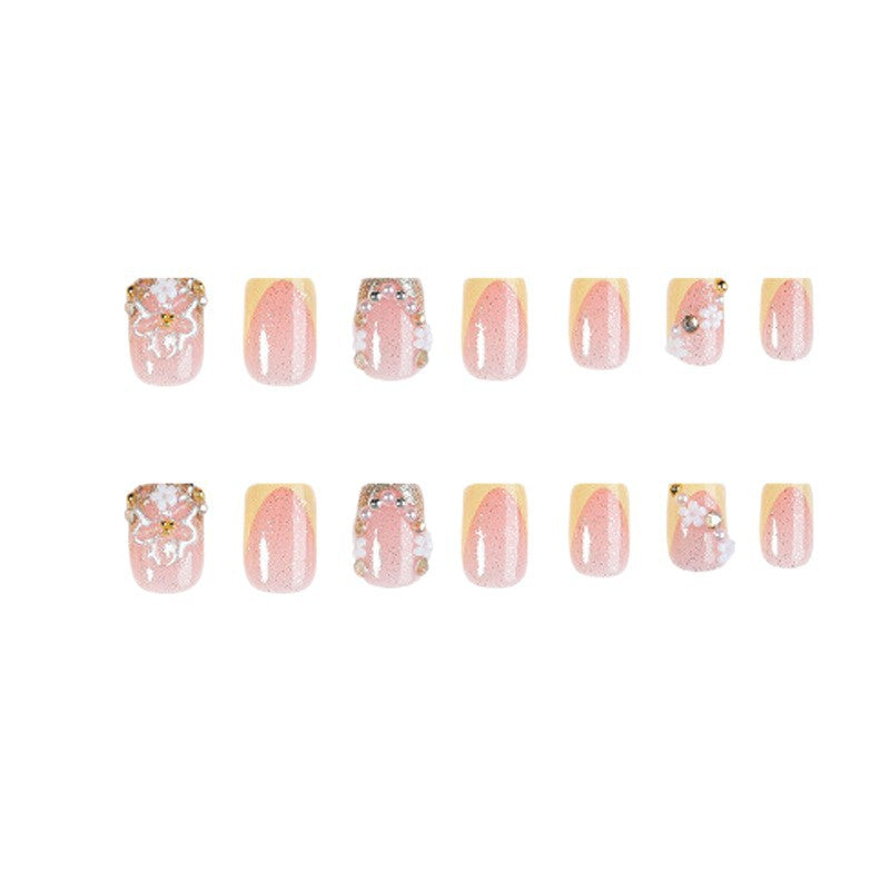 Floral 3D Nail Art Enhancements Stornfield