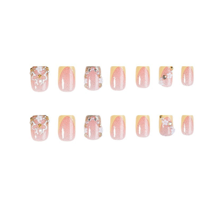 Floral 3D Nail Art Enhancements Stornfield