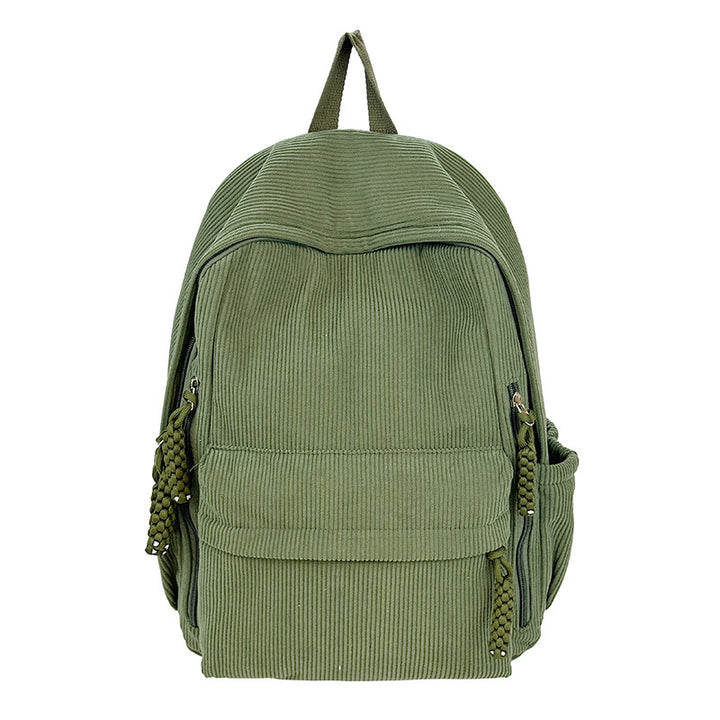 Backpack Made of Durable Ribbed Material Stornfield