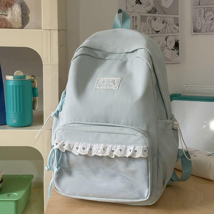 Stylish Ruffled Backpack Stornfield