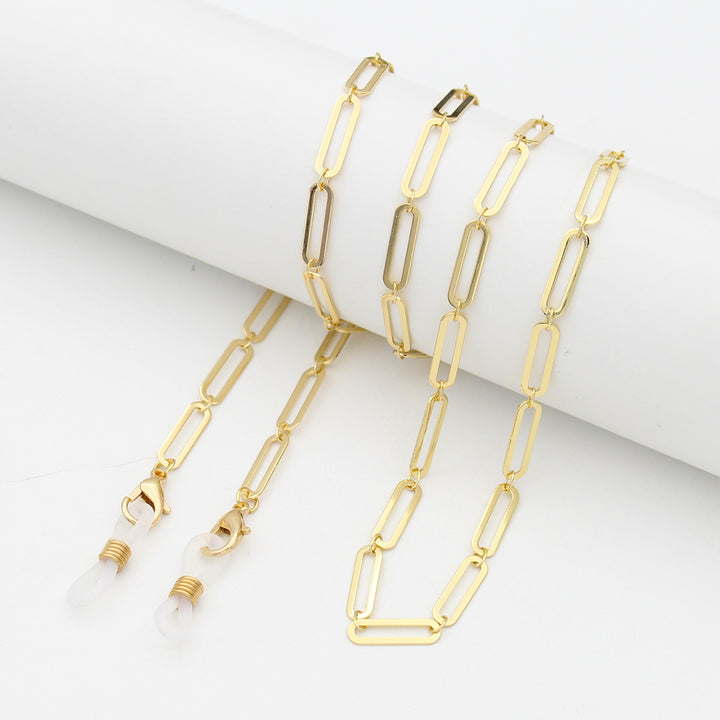 Elegant Pearl Chain Eyewear Holder Stornfield