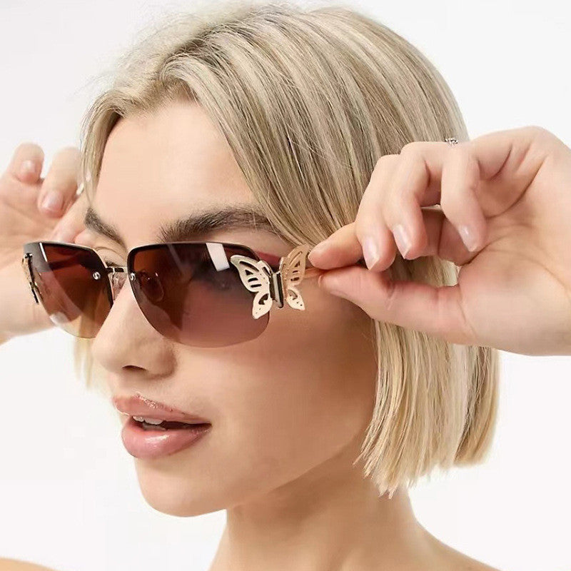 Ladies fashionable sunglasses with delicate butterfly design and protective lenses Stornfield