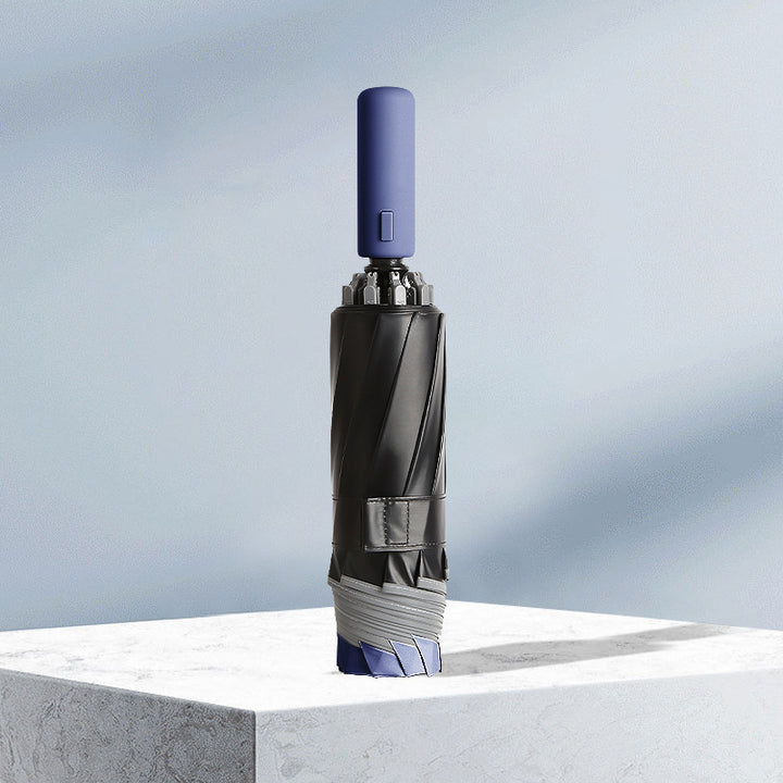 Ladies Compact Umbrella with Automatic Opening Mechanism and Windproof Design Stornfield