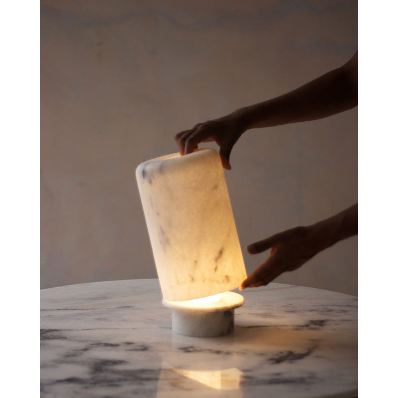 Artistic Alabaster Table Lamp