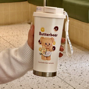 Ladies Insulated Coffee Mug with Funny Hello Kitty Design Stornfield