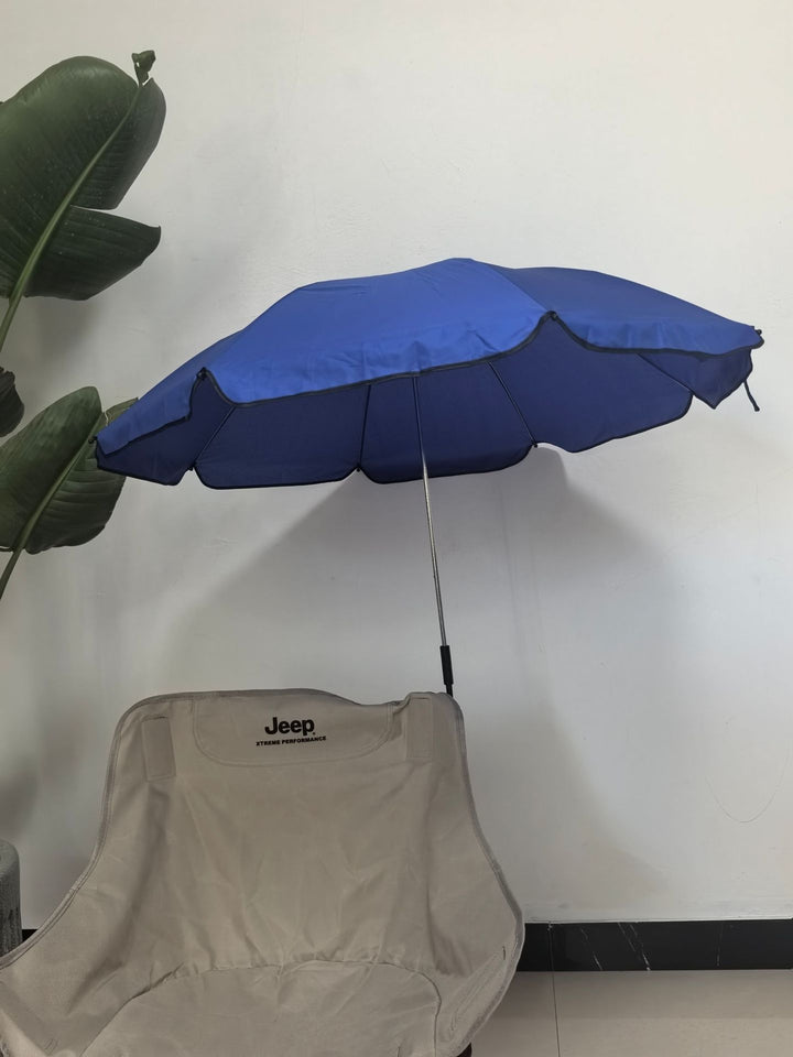 Women's Adjustable Beach Sunshade Umbrella with Ground Anchor Stornfield