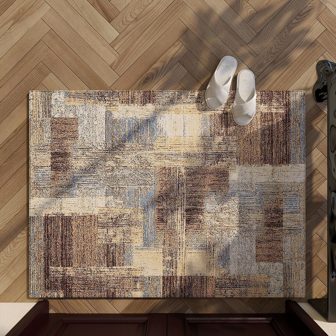 Abstract Patterned Area Rug